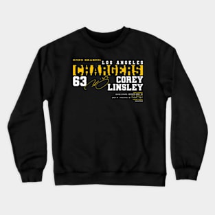 Linsley - Chargers - 2023 Crewneck Sweatshirt